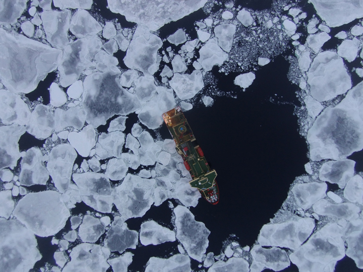 Ship inspection drone